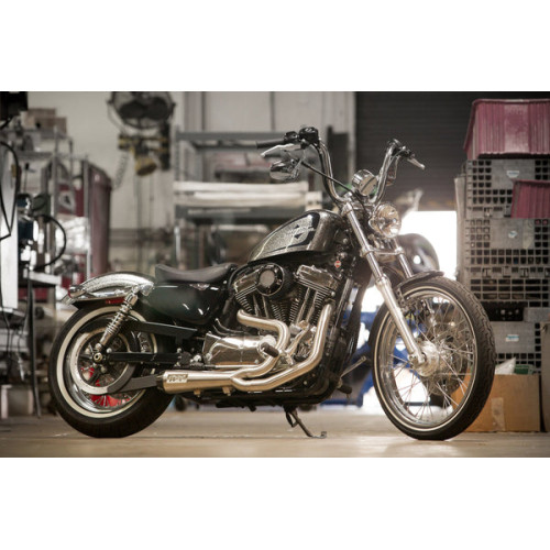 PartzBiz HD: 3456897-Two Brothers Racing Comp S Stainless 2-1 Exhaust Pipe System Harley Sportster