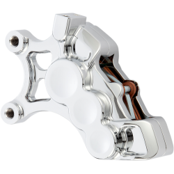 PartzBiz HD 02-214 - Arlen Ness 6 Piston Bore Caliper Chrome Front Left 11.8 Harley Big Twin XL 06-21 PartzBiz HD 02-214 - Arlen Ness 6 Piston Bore Caliper Chrome Front Left 11.8 Harley Big Twin XL 06-21