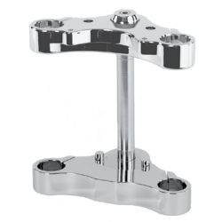 PartzBiz HD 02-234 - Chrome Paughco 5 Degree Raked Triple Tree Harley Narrow Glide Sportster Dyna FXR PartzBiz HD 02-234 - Chrome Paughco 5 Degree Raked Triple Tree Harley Narrow Glide Sportster Dyna FXR