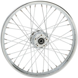 PartzBiz HD 0203-0528 - Chrome 21‚ x 2.15‚” 40 ก้านล้อหน้า Harley Softail Wide Glide 2000-2006 PartzBiz HD 0203-0528 - Chrome 21‚ x 2.15‚” 40 ก้านล้อหน้า Harley Softail Wide Glide 2000-2006