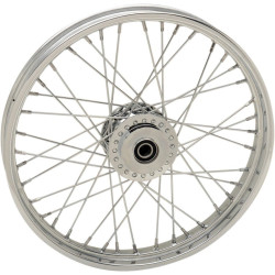 PartzBiz HD 0203-0625 - 40 Spoke Chrome 21 2.15” Laced Front Wheel 2014+ Harley Sportster SD ABS PartzBiz HD 0203-0625 - 40 Spoke Chrome 21 2.15” Laced Front Wheel 2014+ Harley Sportster SD ABS