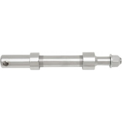 PartzBiz HD 0214-0850 - Drag Chrome Axle Kit Package 1‚” ด้านหน้า Harley XL Sportster 09-18 Twin Cam M8