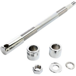 PartzBiz HD 0214-0953 - Chrome Axle Kit Package Front 12-3/4” Harley Softail Standard 00-06 Twin Cam PartzBiz HD 0214-0953 - Chrome Axle Kit Package Front 12-3/4” Harley Softail Standard 00-06 Twin Cam