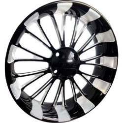 PartzBiz HD 0318550-117E-TR - RC Components Machined Black Dynasty 18 x 5.50 Rear Rim Wheel 2009+ Harley Trike PartzBiz HD 0318550-117E-TR - RC Components Machined Black Dynasty 18 x 5.50 Rear Rim Wheel 2009+ Harley Trike