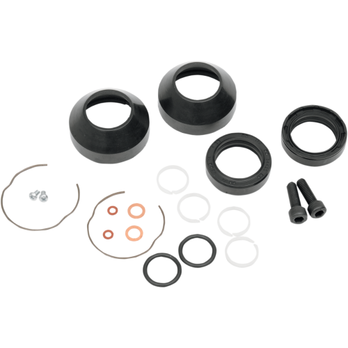 PartzBiz HD: 3454663-Front End Fork Leg Rebuild Seals Boots Kit 35mm Harley Sportster Big Twin 75-83 PartzBiz HD: 3454663-Front End Fork Leg Rebuild Seals Boots Kit 35mm Harley Sportster Big Twin 75-83