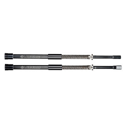 PartzBiz HD 0414-0512 - Legend AXEO High-Performance Front Suspension Fork Tube Kit Harley 06-17 Dyna