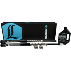 PartzBiz HD 0414-0518 - Legend AXEO High-Performance Front Suspension Fork Tube Kit Harley 14-16 Trike
