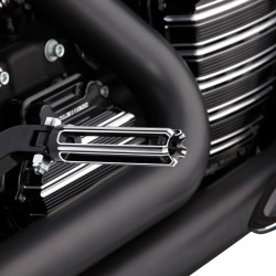 PartzBiz HD 06-114 - Arlen Ness 10 Gauge Foot Pegs Pair Billet Passenger Footpegs Black Harley PartzBiz HD 06-114 - Arlen Ness 10 Gauge Foot Pegs Pair Billet Passenger Footpegs Black Harley