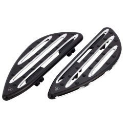 PartzBiz HD 06-833 - Arlen Ness Deep Cut Driver Floorboards Kit Black 16” Pair Set Harley Touring 99+ PartzBiz HD 06-833 - Arlen Ness Deep Cut Driver Floorboards Kit Black 16” Pair Set Harley Touring 99+