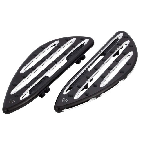 PartzBiz HD: 3484887-Arlen Ness Deep Cut Driver Floorboards Kit Black 16” Pair Set Harley Touring 99+ PartzBiz HD: 3484887-Arlen Ness Deep Cut Driver Floorboards Kit Black 16” Pair Set Harley Touring 99+