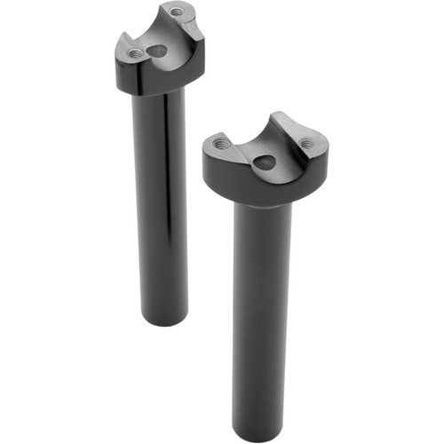 PartzBiz HD: 3444400-Black Straight Handlebar Risers 8” Harley Club Style Dyna Softail FXR Sportster PartzBiz HD: 3444400-Black Straight Handlebar Risers 8” Harley Club Style Dyna Softail FXR Sportster