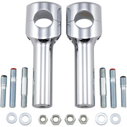 PartzBiz HD 0602-0470 - Chrome 6” Big Buffalo 1 1/2” Handlebar Riser Top Clamp Harley Softail Touring PartzBiz HD 0602-0470 - Chrome 6” Big Buffalo 1 1/2” Handlebar Riser Top Clamp Harley Softail Touring