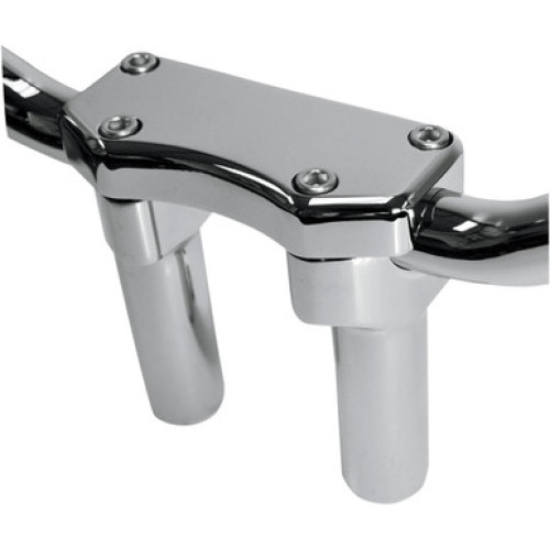 PartzBiz HD: 3472849-Drag Chrome 4” Straight Risers 1” Handlebar Top Clamp Kit Harley Softail Dyna XL PartzBiz HD: 3472849-Drag Chrome 4” Straight Risers 1” Handlebar Top Clamp Kit Harley Softail Dyna XL