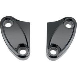 PartzBiz HD 0603-0262 - Drag Specialties Black Handlebar Riser 2 Piece Top Clamps Harley Softail Dyna XL PartzBiz HD 0603-0262 - Drag Specialties Black Handlebar Riser 2 Piece Top Clamps Harley Softail Dyna XL