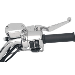 PartzBiz HD 0610-0147 - Chrome Handlebar Hand Controls Single Disc 1/2” Bore Harley Sportster XL 04-13 PartzBiz HD 0610-0147 - Chrome Handlebar Hand Controls Single Disc 1/2” Bore Harley Sportster XL 04-13