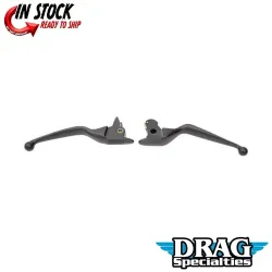 PartzBiz HD 0610-0791 - Black Wide Blade Hand Levers Brake Clutch Harley Touring Bagger Dresser 14-2016 PartzBiz HD 0610-0791 - Black Wide Blade Hand Levers Brake Clutch Harley Touring Bagger Dresser 14-2016