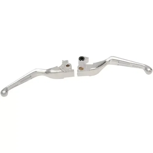 PartzBiz HD: 3473316-Drag Specialties Chrome Slotted Wide Blade Hand Levers Set Harley 14+ Sportster PartzBiz HD: 3473316-Drag Specialties Chrome Slotted Wide Blade Hand Levers Set Harley 14+ Sportster