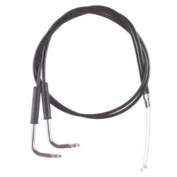 PartzBiz HD 0650-0336 - Black Vinyl Throttle Cable Stock 39.5” OE 56523-02 Harley Road King FLHR 96-07