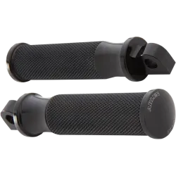 PartzBiz HD 07-921 - Arlen Ness Smoothie Fusion Footpeg Passenger Black Male Mount Rubber Fixed Style PartzBiz HD 07-921 - Arlen Ness Smoothie Fusion Footpeg Passenger Black Male Mount Rubber Fixed Style