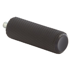 PartzBiz HD 07-927 - Arlen Ness Knurled Fusion Shifter Brake Peg Black Male Mount Rubber Fixed Style PartzBiz HD 07-927 - Arlen Ness Knurled Fusion Shifter Brake Peg Black Male Mount Rubber Fixed Style