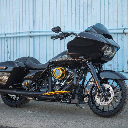 PartzBiz HD: 3486014-ยางพักเท้า Arlen Ness Male Gold Knurled Pair Passenger Harley Softail 18+ PartzBiz HD: 3486014-ยางพักเท้า Arlen Ness Male Gold Knurled Pair Passenger Harley Softail 18+
