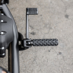 PartzBiz HD 07-960 - Arlen Ness Airtrax Footpegs Male Black Knurled Pair Driver Passenger Harley PartzBiz HD 07-960 - Arlen Ness Airtrax Footpegs Male Black Knurled Pair Driver Passenger Harley