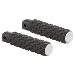 PartzBiz HD 07-967 - Arlen Ness Airtrax Footpeg Male Chrome Knurled Pair Passenger Harley Softail 18+ PartzBiz HD 07-967 - Arlen Ness Airtrax Footpeg Male Chrome Knurled Pair Passenger Harley Softail 18+