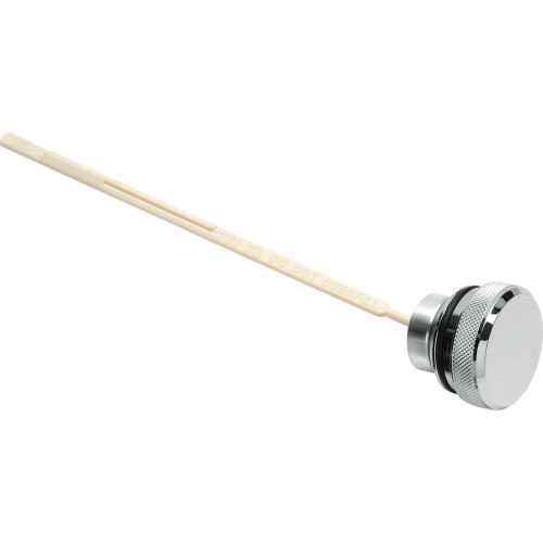 PartzBiz HD: 3489164-Drag Specialties Chrome Aluminum Oil Dipstick Filler Cap 1991-1998 Dyna FXD PartzBiz HD: 3489164-Drag Specialties Chrome Aluminum Oil Dipstick Filler Cap 1991-1998 Dyna FXD