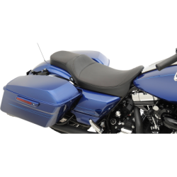 PartzBiz HD 0801-1006 - Drag Specialties Extended Reach Predator Two Up Touring Seat Mild Stitch Harley PartzBiz HD 0801-1006 - Drag Specialties Extended Reach Predator Two Up Touring Seat Mild Stitch Harley