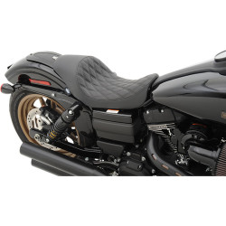PartzBiz HD 0803-0543 - Drag Specialties 3/4 ที่นั่งเดี่ยว 2006-2017 Harley Dyna Low Profile Diamond Stitch PartzBiz HD 0803-0543 - Drag Specialties 3/4 ที่นั่งเดี่ยว 2006-2017 Harley Dyna Low Profile Diamond Stitch