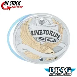 PartzBiz HD 0940-0844 - Chrome Gold Timer Ignition Points Cover Harley Sportster XL 71-03 Live To Ride PartzBiz HD 0940-0844 - Chrome Gold Timer Ignition Points Cover Harley Sportster XL 71-03 Live To Ride