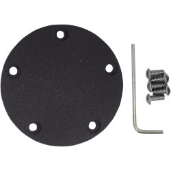 PartzBiz HD 0940-1241 - Wrinkle Black Ignition Cam Chest Points Cover Trim Harley Big Twin Cam Dyna 99+ PartzBiz HD 0940-1241 - Wrinkle Black Ignition Cam Chest Points Cover Trim Harley Big Twin Cam Dyna 99+