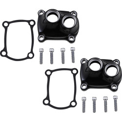 PartzBiz HD 0940-1883 - Drag Specialties ชุดครอบ Chrome Lifter Tappet Block สำหรับ Harley M8 Touring Softail PartzBiz HD 0940-1883 - Drag Specialties ชุดครอบ Chrome Lifter Tappet Block สำหรับ Harley M8 Touring Softail