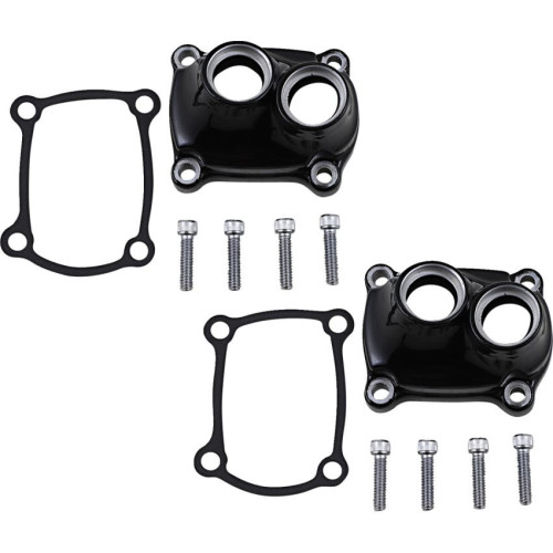 PartzBiz HD: 3483633-Drag Specialties ชุดครอบ Chrome Lifter Tappet Block สำหรับ Harley M8 Touring Softail PartzBiz HD: 3483633-Drag Specialties ชุดครอบ Chrome Lifter Tappet Block สำหรับ Harley M8 Touring Softail