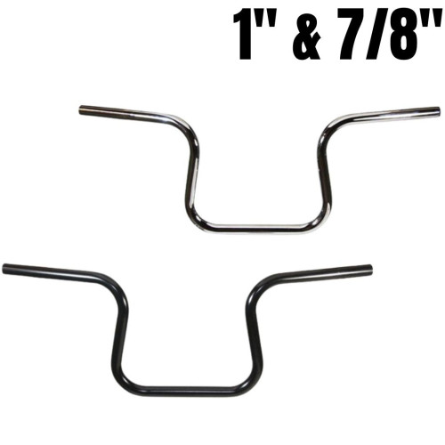 PartzBiz HD: 3441214-TC Bros. 1” Lane Splitter Handlebars - Black Smooth PartzBiz HD: 3441214-TC Bros. 1” Lane Splitter Handlebars - Black Smooth
