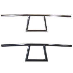 PartzBiz HD 101-0136 - TC Bros. 1” Window Handlebars - Black Dimpled