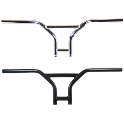 PartzBiz HD 101-0152 - TC Bros. 1” BMX Handlebars - Black Dimpled