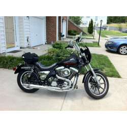 PartzBiz HD 1016 - Chrome Thunderheader 2 into 1 Exhaust System Pipe 87-94 Harley FXR Mid Controls PartzBiz HD 1016 - Chrome Thunderheader 2 into 1 Exhaust System Pipe 87-94 Harley FXR Mid Controls