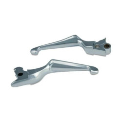PartzBiz HD 1036 - Kuryakyn Chrome Boss Blades Levers Set Pair Hydraulic Harley 2002-2005 V-Rod