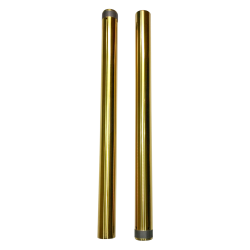 PartzBiz HD 105120B - Black 49mm OEM 46605-06 Replacement Front End Fork Tubes Harley Dyna FXD 25.50”