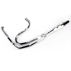 PartzBiz HD 1067 - Chrome Thunderheader 2 into 1 Exhaust Pipe Header System 12-17 Harley Softail PartzBiz HD 1067 - Chrome Thunderheader 2 into 1 Exhaust Pipe Header System 12-17 Harley Softail
