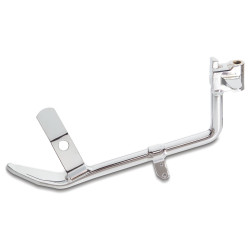 PartzBiz HD 11-022 - Arlen Ness 1” Lowered Kickstand Chrome Steel Harley Touring Bagger 07-20 FLT FLH