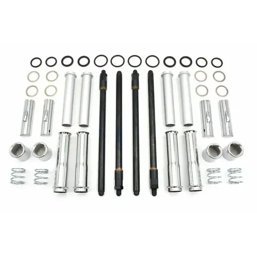 PartzBiz HD: 3492515-Adjustable Pushrod Chrome Cover Kit 17997-99A TC-88 Harley Softail Dyna Touring PartzBiz HD: 3492515-Adjustable Pushrod Chrome Cover Kit 17997-99A TC-88 Harley Softail Dyna Touring