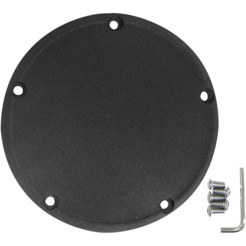 PartzBiz HD: 3462643-Drag Specialties Wrinkle Black Derby Cover Transmission Accent 99-18 Big Twin PartzBiz HD: 3462643-Drag Specialties Wrinkle Black Derby Cover Transmission Accent 99-18 Big Twin