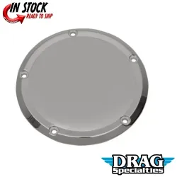 PartzBiz HD 1107-0489 - Drag Specialties Chrome Derby Clutch Cover Chrome Accent Trim Harley Touring 16+ PartzBiz HD 1107-0489 - Drag Specialties Chrome Derby Clutch Cover Chrome Accent Trim Harley Touring 16+