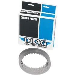 PartzBiz HD 1131-0429 - Drag Specialties Steel Clutch Plates Kit 8 Set Harley Big Twin Cam Evo 37913-98 PartzBiz HD 1131-0429 - Drag Specialties Steel Clutch Plates Kit 8 Set Harley Big Twin Cam Evo 37913-98
