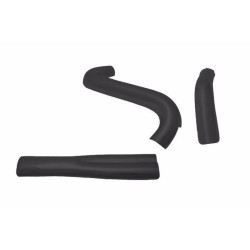 PartzBiz HD 1131B - Thunderheader 2 into 1 Pipe Black 3 Piece Heat Shield Set Shields Heatshields PartzBiz HD 1131B - Thunderheader 2 into 1 Pipe Black 3 Piece Heat Shield Set Shields Heatshields