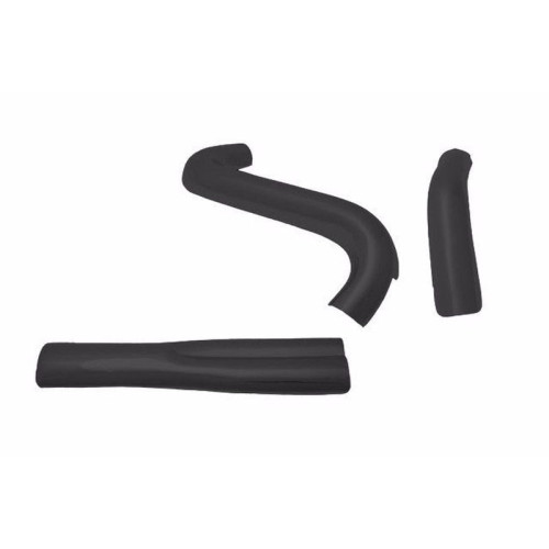 PartzBiz HD: 3461012-Thunderheader 2 into 1 Pipe Black 3 Piece Heat Shield Set Shields Heatshields PartzBiz HD: 3461012-Thunderheader 2 into 1 Pipe Black 3 Piece Heat Shield Set Shields Heatshields