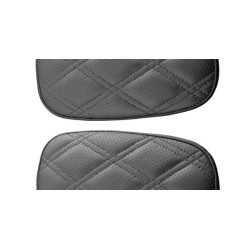 PartzBiz HD 11887-LS - Saddlemen Lattice Stitch Road Sofa Tour Pak Armrest Pad Cover 09+ Harley Touring PartzBiz HD 11887-LS - Saddlemen Lattice Stitch Road Sofa Tour Pak Armrest Pad Cover 09+ Harley Touring