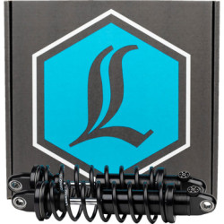 PartzBiz HD 1310-0947 - Legend Revo-A Adjustable Coil Suspension 13” Standard Shocks Harley 91-17 Dyna